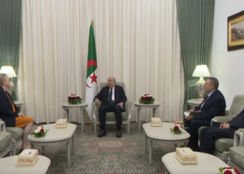 President Tebboune receives the Norwegian Ambassador on a farewell visit after completing her duties in Algeria