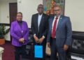 CCJ president meets St Lucia Prime Minister during CARICOM Summit visit