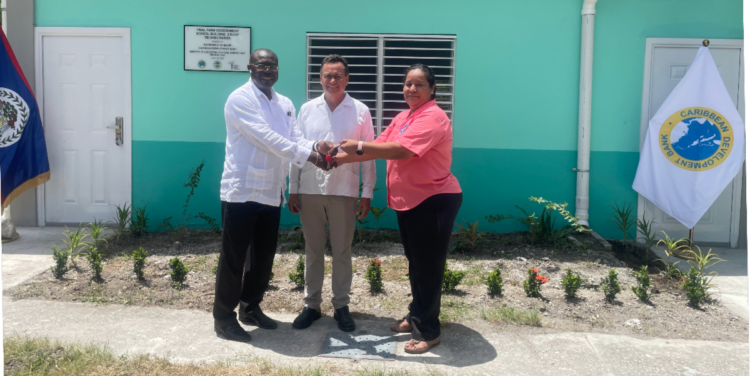 CDB, Belize government advance education projects in Orange Walk District