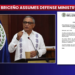 PM Briceño Takes Direct Control of Defense Ministry