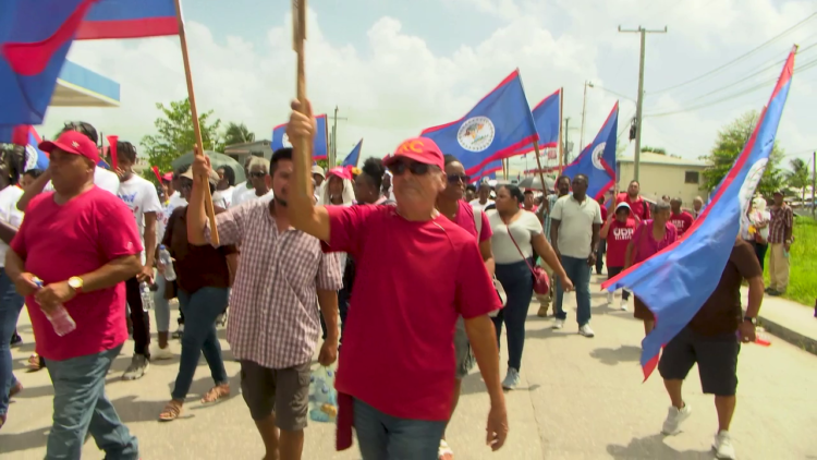 UDP March Becomes Platform for National Frustrations
