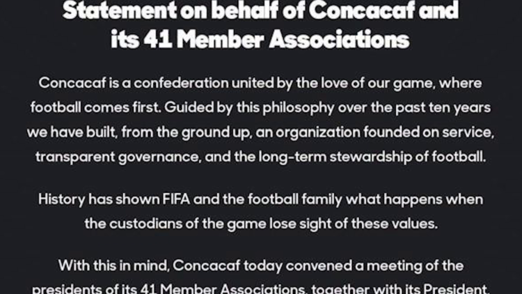 CONCACAF Rebels Against Infantino’s World Cup Plan
