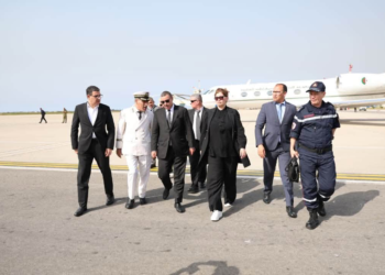 The ministerial delegation visits Annaba state to offer condolences to the families of forest fire victims