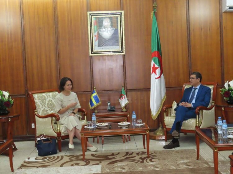 Algeria and Sweden are discussing strengthening the partnership between health and university institutions in the two countries