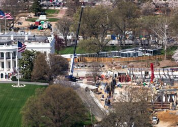 Chief Justice Allows Trump to Continue White House Ballroom Construction, for Now