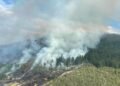 Okanagan Lake wildfire more than doubles in size, forcing more evacuations