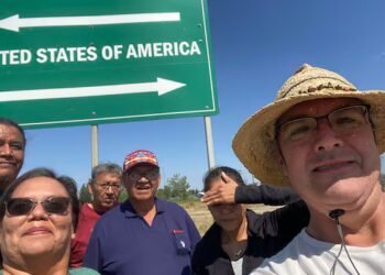 Kawacatoose First Nation members head south to retrieve stolen teepee cover from U.S.