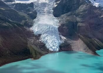 ‘Visual symbol of climate change’: Mount Robson’s Berg Glacier no longer reaches lake