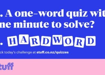Quiz: The Hard Word … showing love for where you live