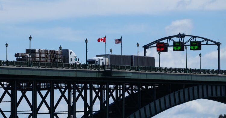 Trump’s Tariffs on Hold as President Claims Deal With Canada Is Near