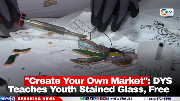 “Create Your Own Market”: DYS Teaches Youth Stained Glass, Free
