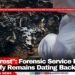 “Laid to rest”: Forensic Service Pushes to Identify Remains Dating Back to 1998