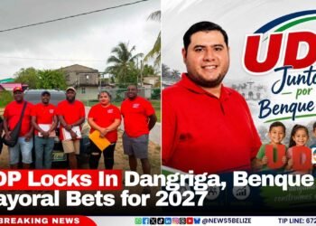 UDP Locks In Dangriga, Benque Mayoral Bets for 2027