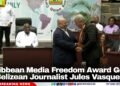 Caribbean Media Freedom Award Goes to Belizean Journalist Jules Vasquez