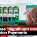 SSB Sees “Significant Increase” in Pension Payments
