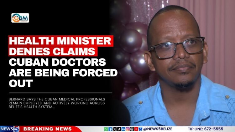 Health Minister Denies Claims Cuban Doctors Are Being Forced Out