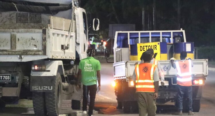 MTW announces islandwide roadworks for coming week