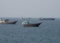 Vessel struck by unknown projectile Hormuz: