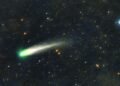 Comet 220P/McNaught’s brightness observed from Al Hamra