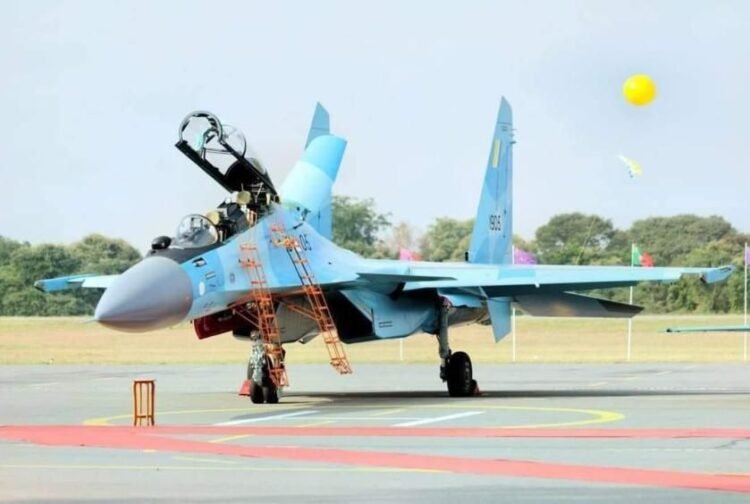 Myanmar fighter aircraft crashes after bird strike during training flight