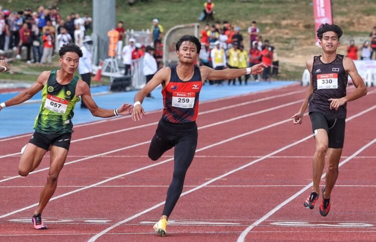 Athletics: Danish retains 100m Sukma sprint king status, Izzatul crowned fastest woman