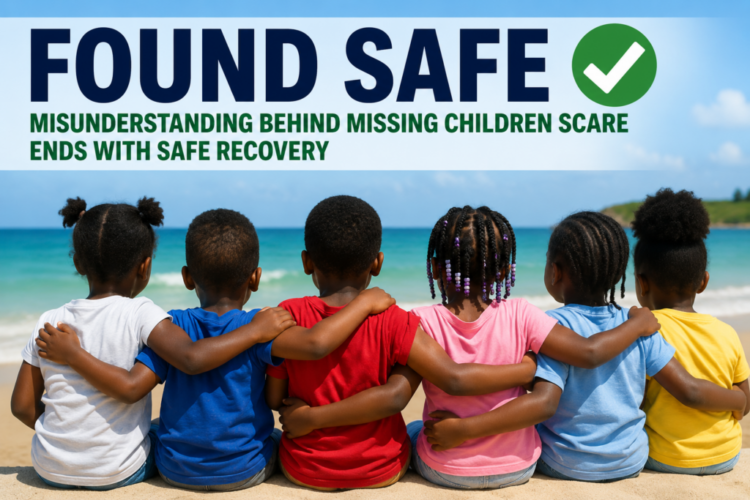 Misunderstanding Behind Missing Children Scare Ends With Safe Recovery