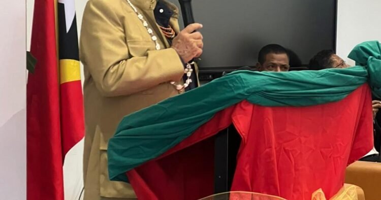 Nobel Laureate President Ramos-Horta delivers peace message at NUV