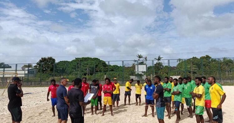 Beach soccer pre-squad selected for Tahiti | News