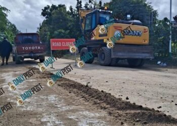 Clearance works begin on Blacksands road ahead of tarsealing