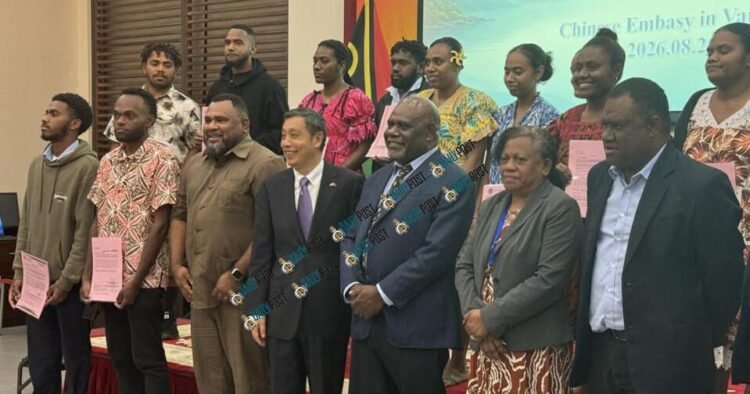 Chinese Gov’t funds 14 ni-Vanuatu students for Shanghai University