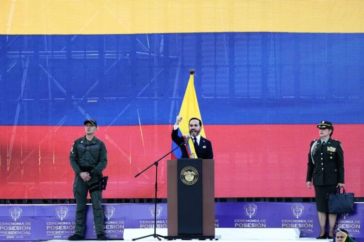 A car-bomb attack targets southwest Colombia a day after conservative president takes office