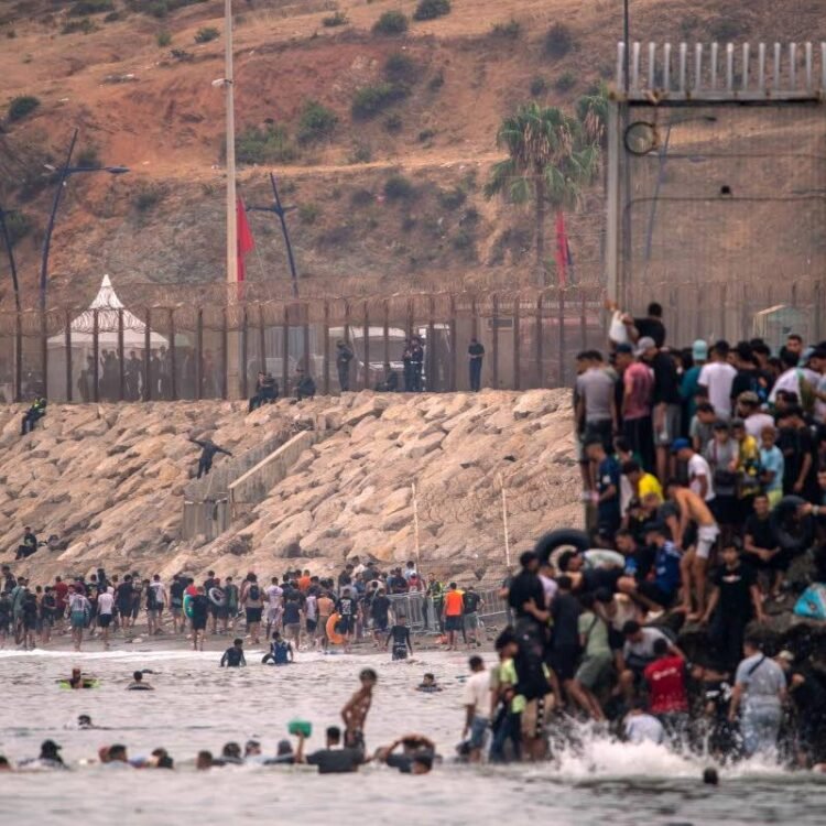 Spain’s PM blames trafficking gangs as 60,000 cross into Ceuta from Morocco, with 41 deaths | World News