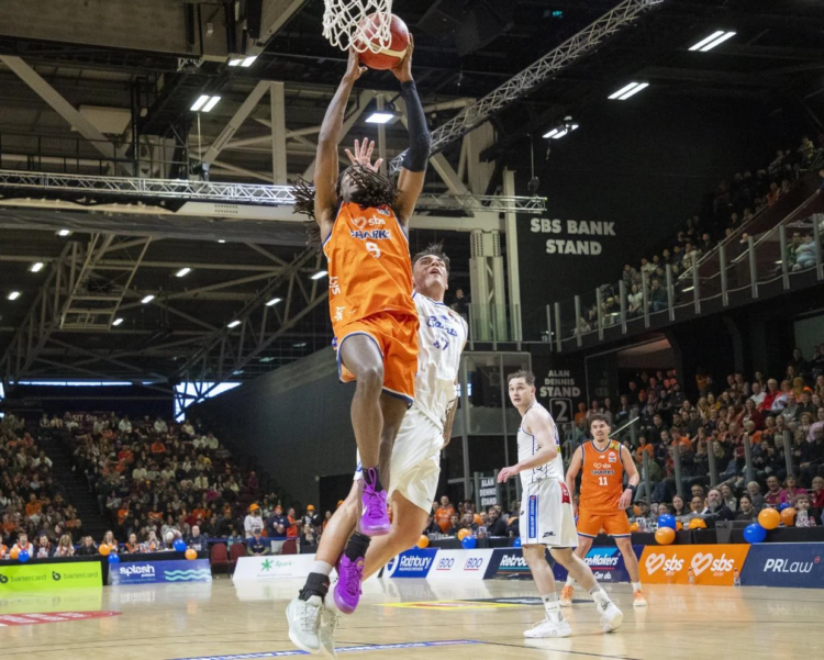 Watch: Dramatic overtime finish as Sharks beat Saints in NBL final