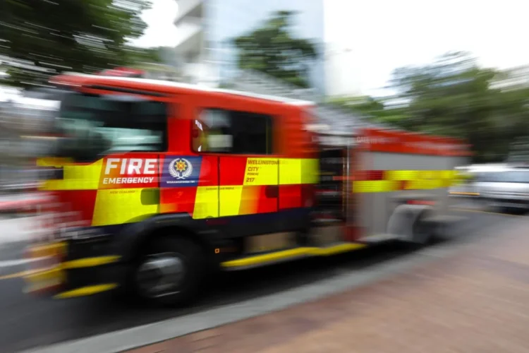 House collapses after large fire in Auckland