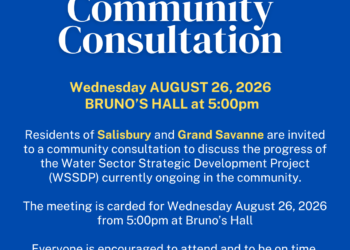ANNOUNCEMENT: DOWASCO Community Consultation in Salisbury to discuss progress of Water Sector Strategic Development Project