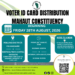 ANNOUNCEMENT: Mahaut Constituency Card Distribution
