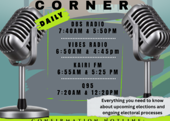 ANNOUNCEMENT: Election Corner Notice – Dominica News Online