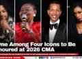 Shyne Among Four Icons to Be Honoured at 2026 CMA