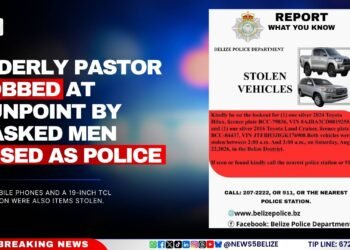 Elderly Pastor Robbed at Gunpoint by Masked Men Posed as Police