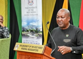 Ghana President John Mahama commends UWI during milestone visit