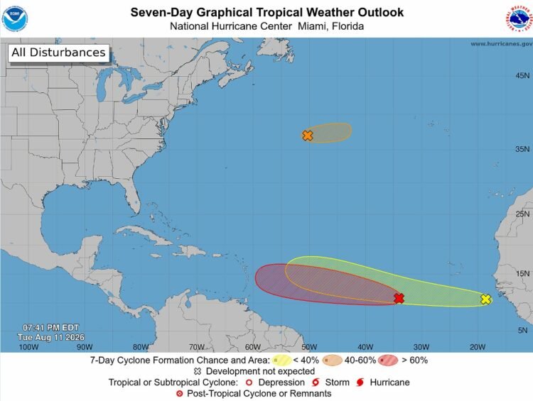 UPDATE: Atlantic System’s Development Chance Rises to 80 Percent