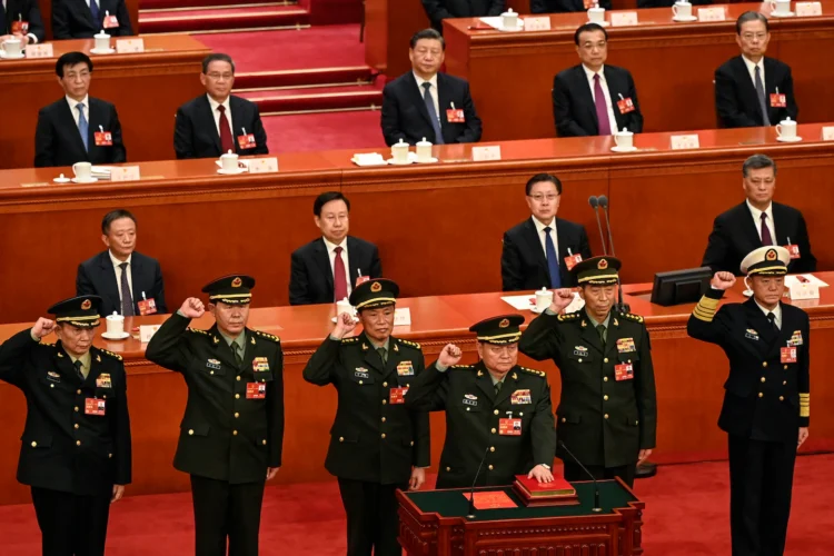 Beijing expands purge of top generals