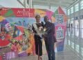 Minister Dwayne George Welcomes Home Miss Caribbean Culture Queen Zaine Frederick