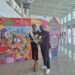 Minister Dwayne George Welcomes Home Miss Caribbean Culture Queen Zaine Frederick