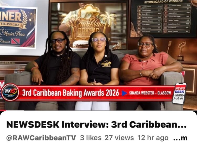 Chef Nadine Now Becomes Official Judging panel for the annual Caribbean Baking Awards 