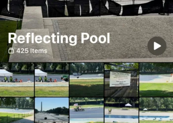 How I spent my summer: At the Reflecting Pool