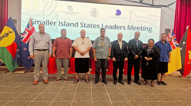 RELEASE: Smaller Island States Leaders Stand United on Shared Priorities