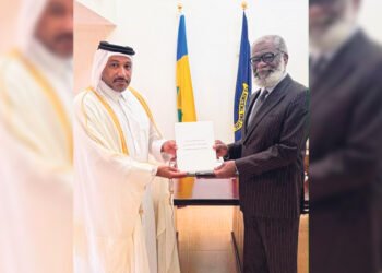 Governor General of SVG receives credentials of Qatar’s ambassador