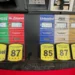 At above $4 a gallon, gas prices have never been this high so late in the year