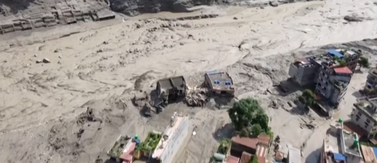 China-Nepal floods leave more than 150 dead, hundreds missing